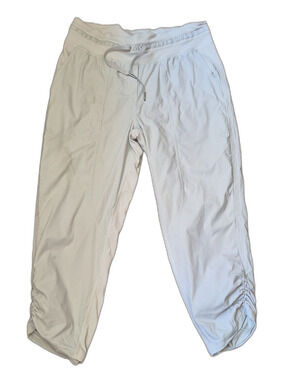 Lululemon Dance Studio Mid-Rise Crop Pants White Off White Size 8